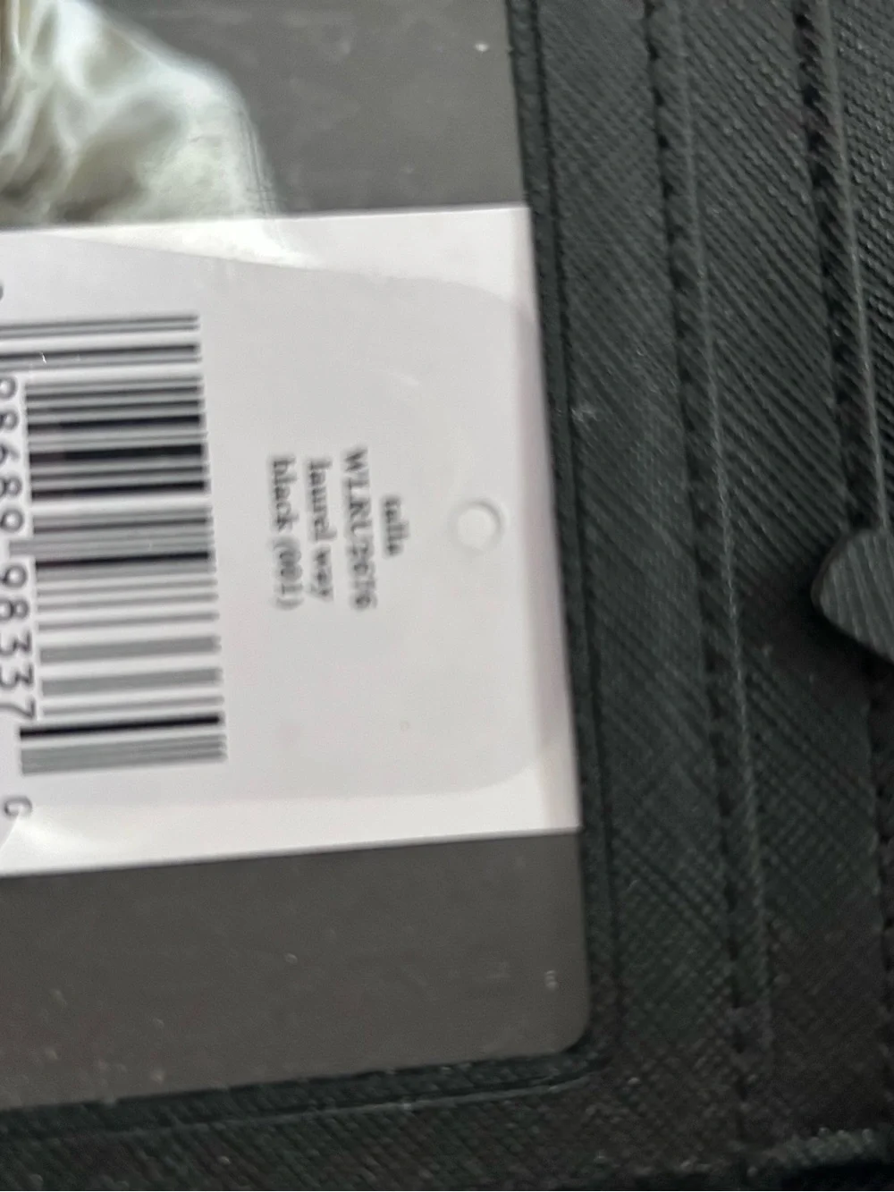 Kate Spade Talla Travel Wallet/clutch in Black Saffiano Leather